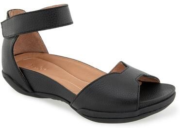 Women's Missy Casual Flat Sandal by Jambu in Black (Size 11 M)