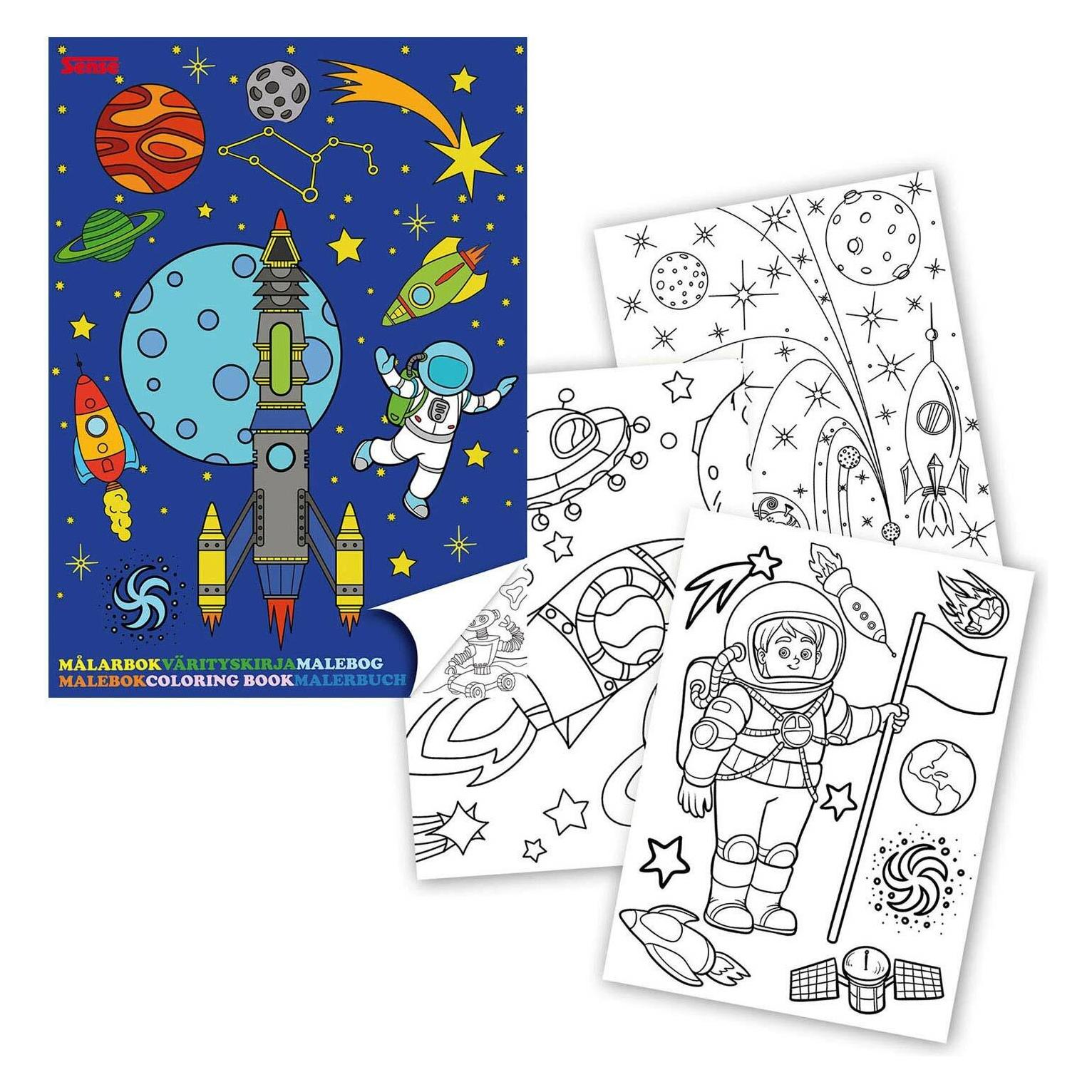 Sense Malbuch Space (21206803)