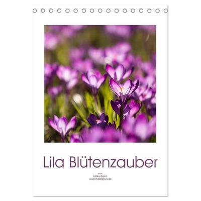 Lila Blütenzauber (Tischkalender 2027 DIN A5 hoch), CALVENDO Monatskalender