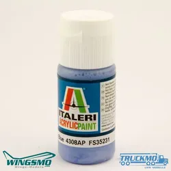 Italeri Acrylfarbe Azurblau matt 20ml 4308