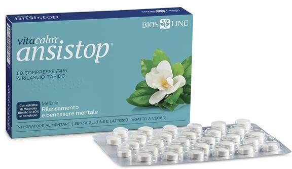 Vitacalm Ansistop Integratore Rilassante 60 Compresse