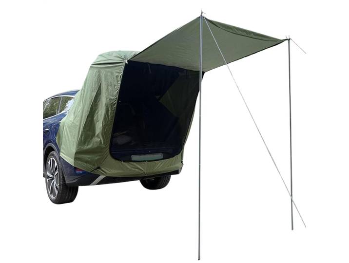 Tente de coffre de hayon de camion SUV, pour l'extérieur, installation rapide, auvent de toit, équipement de Camping étanche pour plage dans le désert