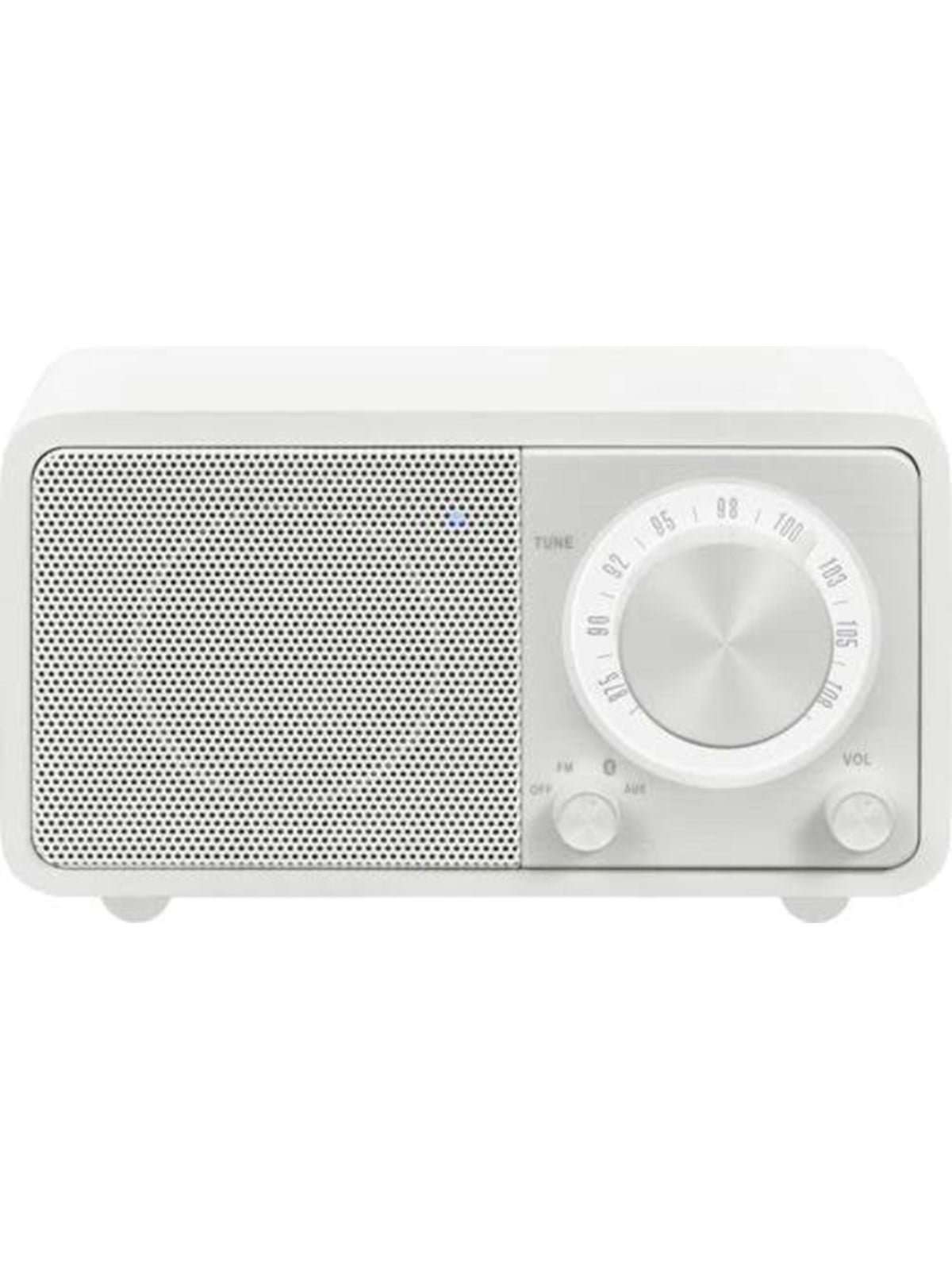 Sangean Genuine Mini WR-7 FM Radio Matt White - FM