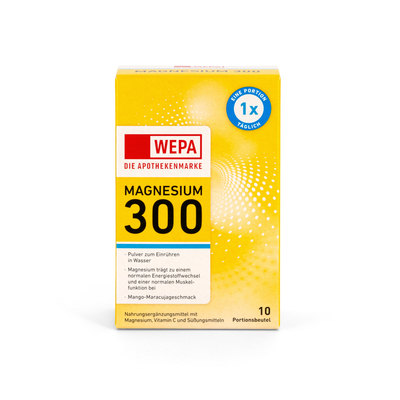 WEPA Apothekenbedarf GmbH & Co KG WEPA Magnesium 300+Vit.C zuckerfrei Pulver 45 g 18337007