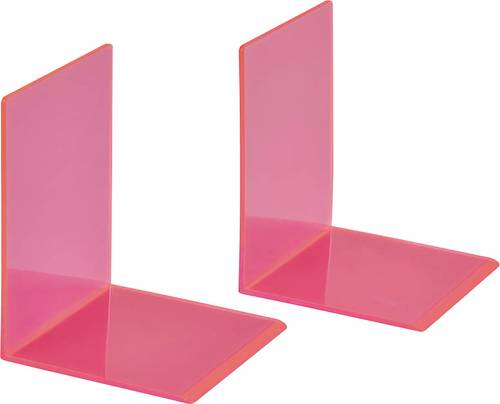 Maul Buchstütze 3513621 Produktabmessung, Höhe:130mm Neonpink 2St.