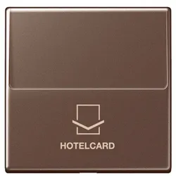 Jung Hotelcard-Schalter mokka A 590 CARD MO