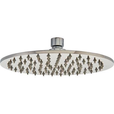 Regenduschkopf MARWELL, silber, B:25cm H:6cm T:25cm, Duschköpfe, 20 cm Regendusche aus Edelstahl mit 1 Strahlart