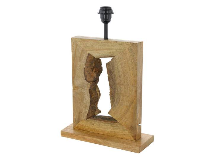 Eglo Leuchtenfuss, Braun, Holz, Ahorn, 12x41.5x27 cm, mit Schalter, Lampen & Leuchten, Innenbeleuchtung, Lampenschirme