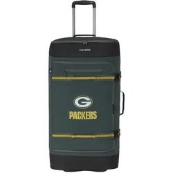 Travelite x NFL 2 Rollen Reisetasche 79 cm, Koffer, Grün