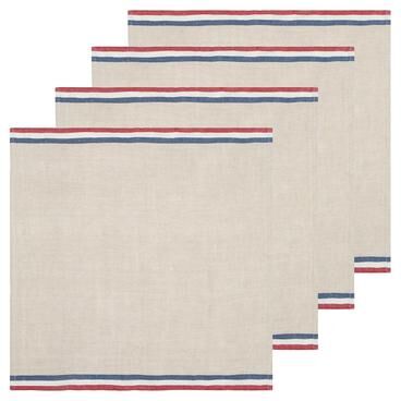 "Caravan Normandy Napkins - Set of 4 - 20"" x 20"" - 20 x 20"""