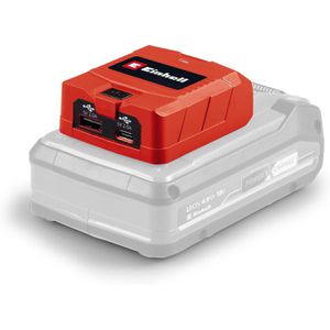 Einhell Einhell Akku-USB-Adapter TC-CP 18 Li USB A/C-Solo, 1x USB A, 1x USB C, für  18V Li-Ion Akkus