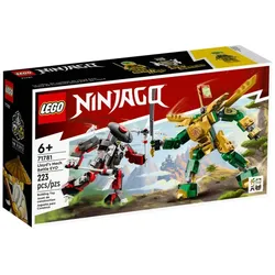 LEGO® NINJAGO® 71781 Lloyds Mech-Duell EVO