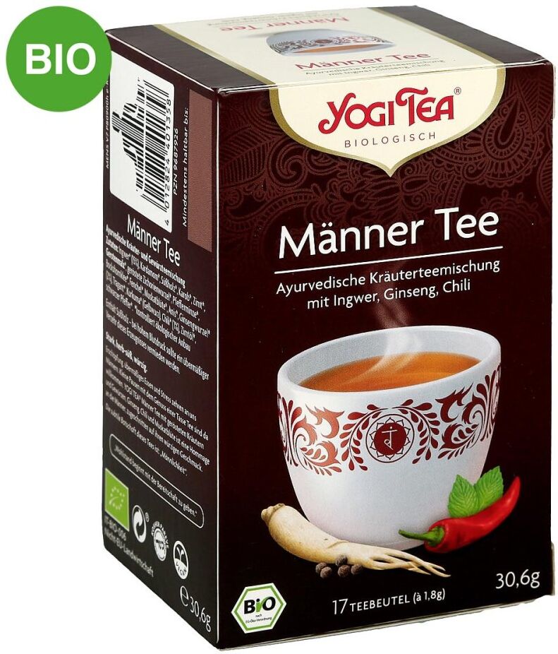 Yogi Tea Männer Bio Filterbeutel 17X1.8g