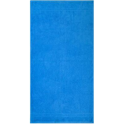 Badetücher DYCKHOFF "Kristall", blau (kobaltblau), B:100cm L:150cm, Frottier, Obermaterial: 100% Baumwolle, Handtücher, mit Bordüren
