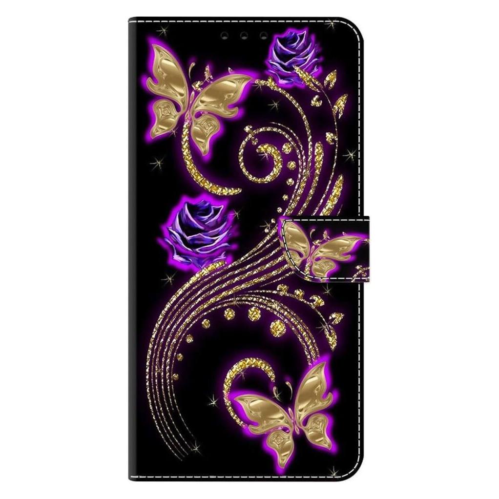 Cover-Discount iPhone 15 Pro - 3D-Effekt Hülle Etui Schmetterlinge (Apple iPhone 15 Pro) (660155100K)