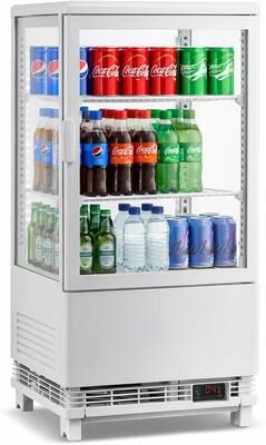 YUN 2.0 Cu.Ft Countertop Display Refrigerator, Pastry Case with LED