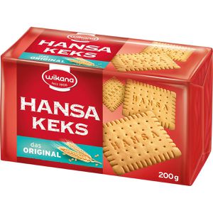 Wikana Kekse Hansa Kekse das Original, mit leichter Zitronennote, 200 g