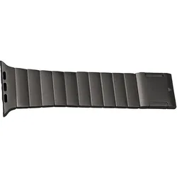 Puro Band (Edelstahl, Titan), Uhrenarmband, Schwarz