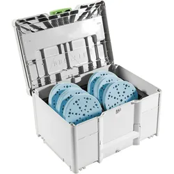 Festool, Schleifmittel, Schleifmittel-Systainer3 SYS-STF D150 GR-Set