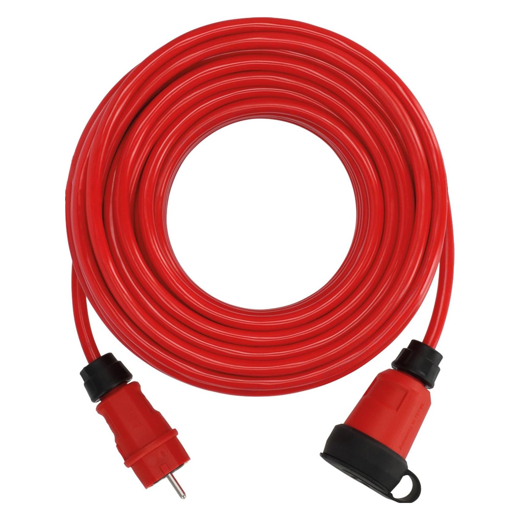 Brennenstuhl Professional Outdoor-Verlängerungskabel 25m IP44 rot H07BQ-F 3G2,5 (25 m) (9162250210)