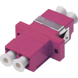 DIGI DN-96019-2 - LWL Kupplung, Duplex, LC auf LC, MM OM4, Violett