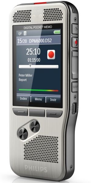 Philips DPM6000 Haut de gamme, acier inoxydable, capteur de mouvements