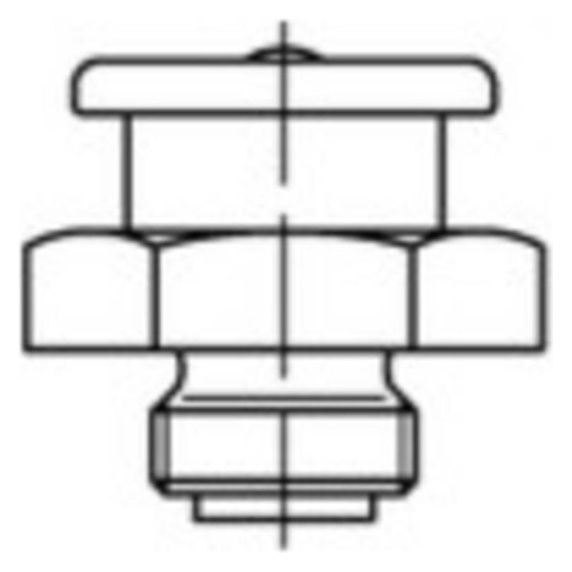 Toolcraft Flachschmiernippel DIN 3404 11 (137718)