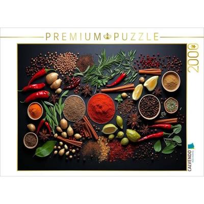 CALVENDO Puzzle Gewürze für die Küche | 2000 Teile Lege-Größe 90x67cm Foto-Puzzle für glückliche Stunden