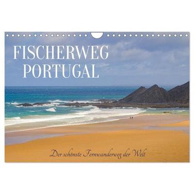 Fischerweg Portugal (Wandkalender 2026 DIN A4 quer), CALVENDO Monatskalender