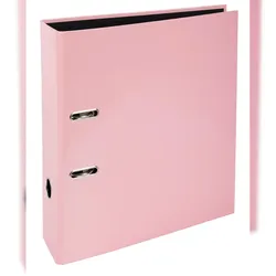 Exacompta 53566E 10x Ordner Prem'Touch A4, Rücken 80mm, Serie Aquarel - Rosa
