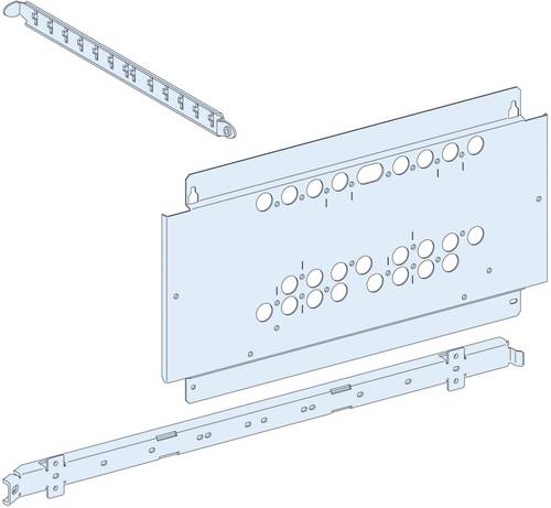 Schneider Electric LVS03428 PrismaSeT-P, Montageplatte, für