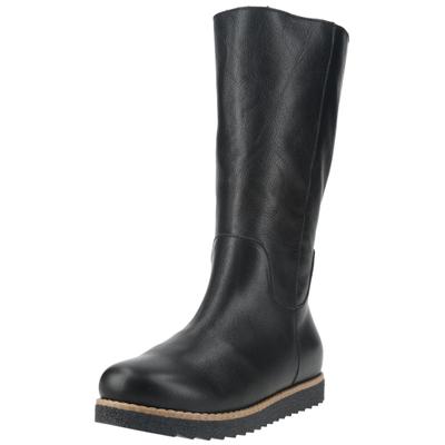 Stiefel ANDREA CONTI "Andrea Conti Stiefel Leder", Damen, Gr. 40, schwarz (schwarz, schwarz), Leder, Schuhe Stiefel