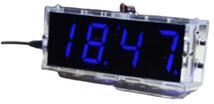 Drop Dash Deals DIY Digital Clock Kit Digit LED Light Control Electronic Soldering Project DIY Digital Clock Kit Digit LED Light Control Electronic Soldering Project