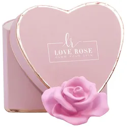 Love Rose Beauty Rose in Herzbox 66 g