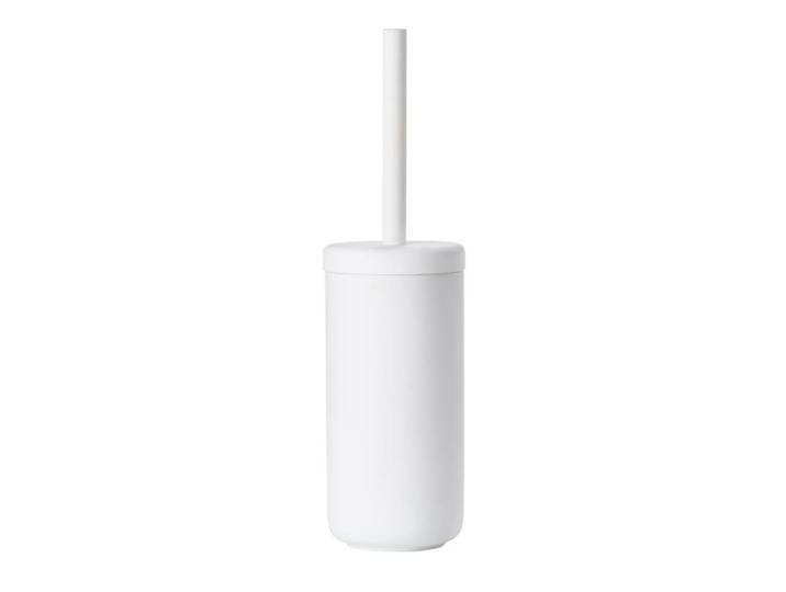 Brosse de toilette en grès blanc