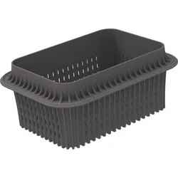 Silfry Silikon-Brotbackform 10 x 15 cm, grau