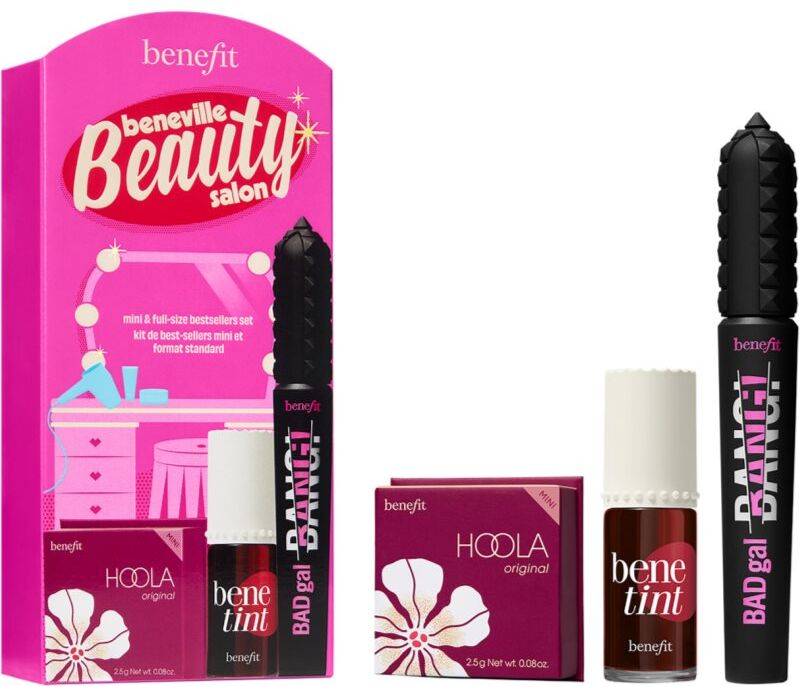 Benefit Beneville Beauty Salon Your Holiday Bestsellers Trio Christmas Beauty Set coffret cadeau pour femme