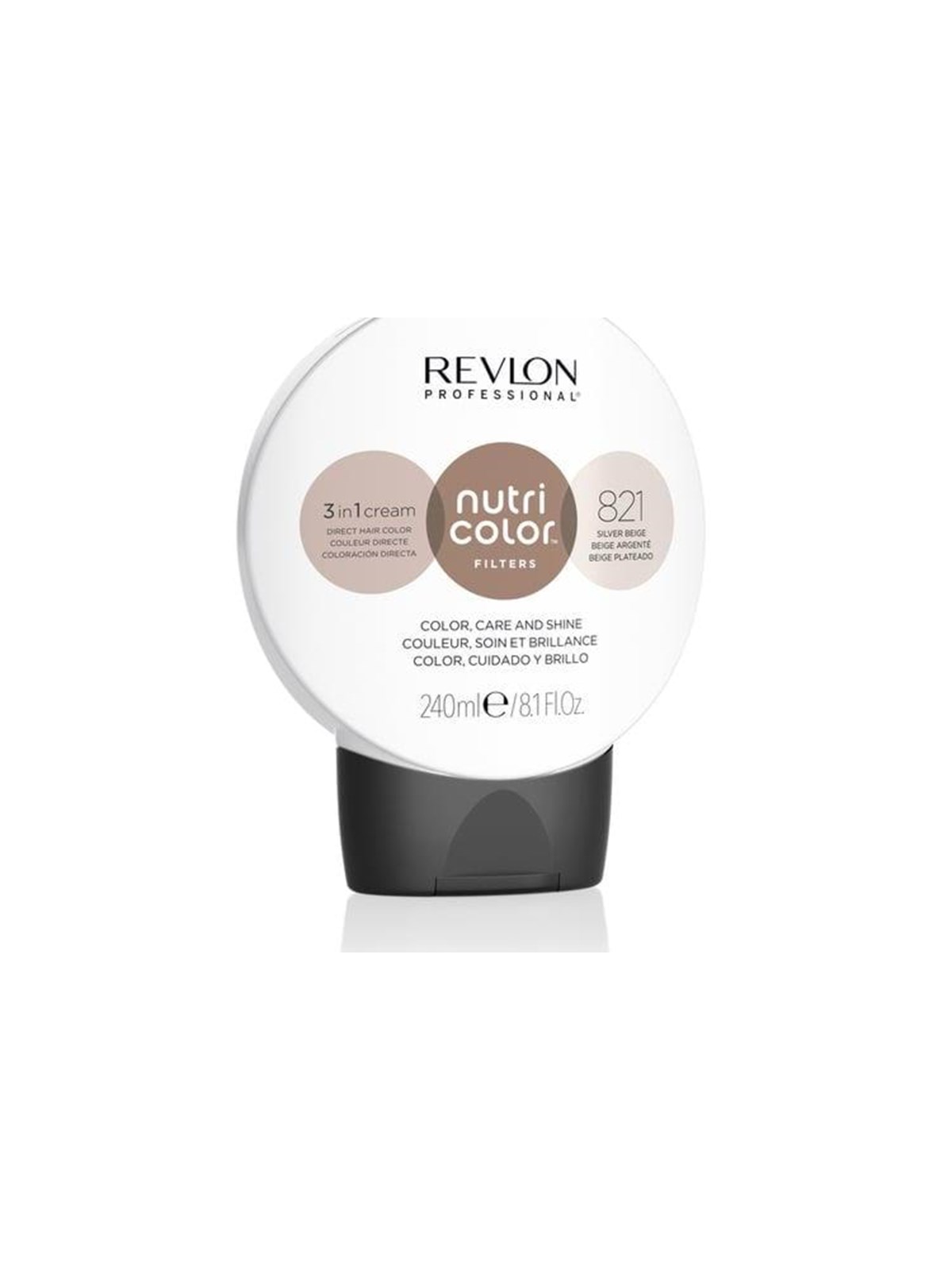 Revlon - Nutri Color Filters Toning 240 ml - 821 Silver Beige