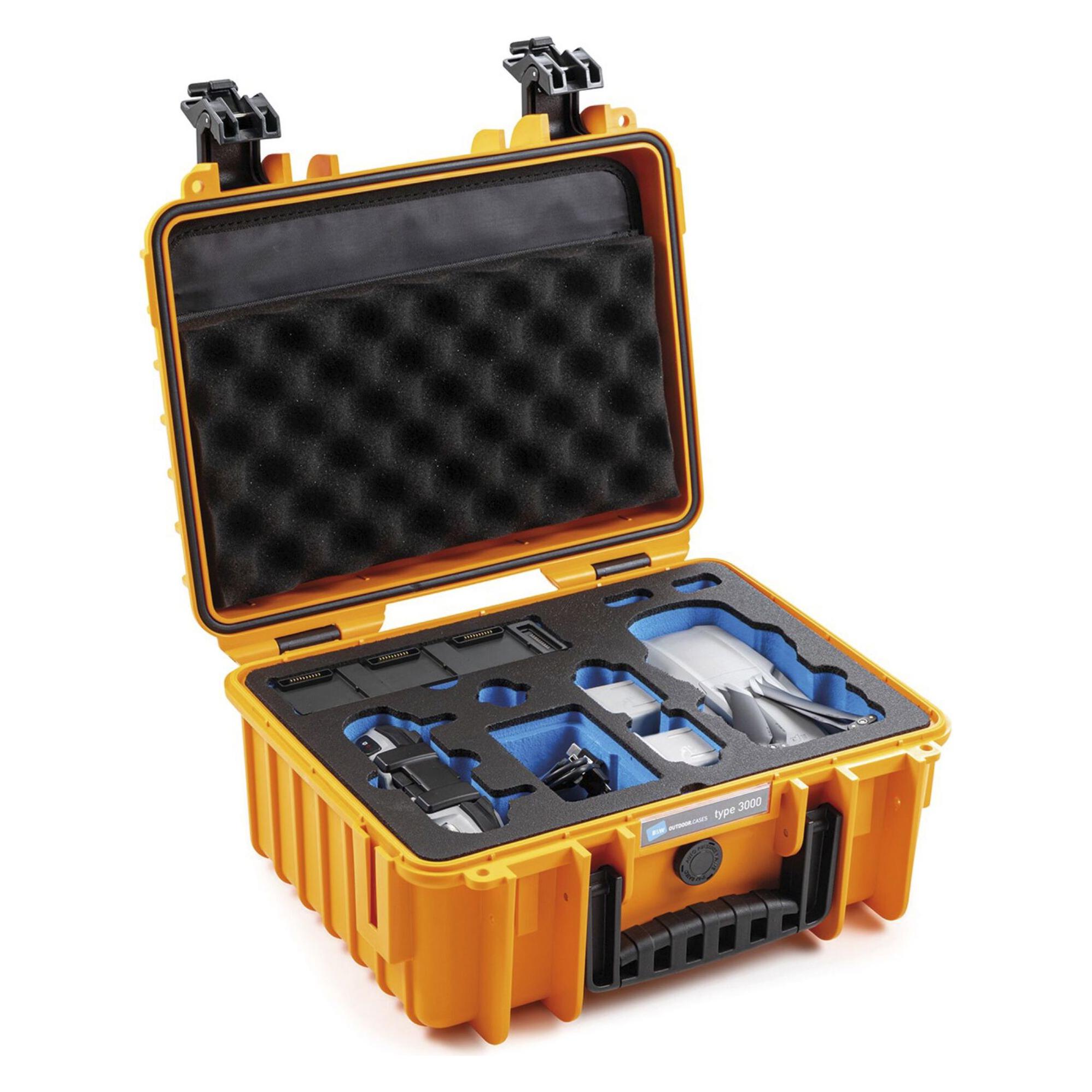 B+W Transportkoffer für DJI Mavic Air 2 Type 3000 orange DerKoffer für deine DJI Mavic Air 2! (Drohnen Koffer, DJI Mavic Air 2) (3000/O/MavicA2)