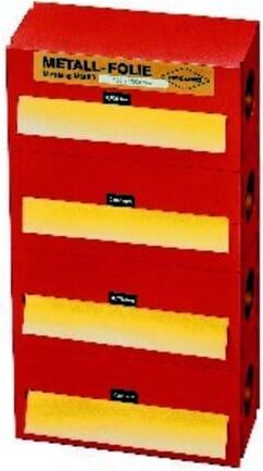 Metallfolie-Set Messing 150x1200mm RECORD (M25/100)