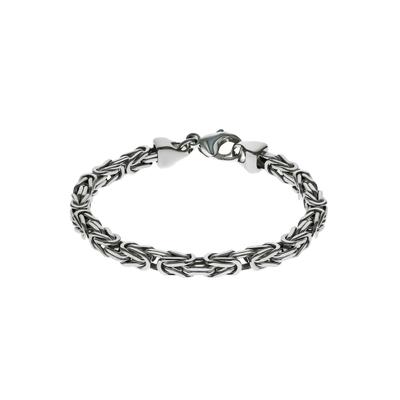 Armband FIRETTI "Schmuck Geschenk Silber 925 Armschmuck Armband Königskette" Gr. 20, silber (silberfarben), Armbänder, Herren, 20, Silber 925 (Sterlingsilber), Armband, Made in Germany