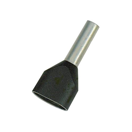 Vogt Verbindungstechnik 470110d Zwillings-Aderendhülse 0.50mm² Teilisoliert Weiß 500St.