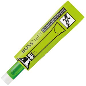 Stabilo Nachfülltusche Boss Original Refill, grün, für Textmarker, mit Kapillarsystem, 3ml