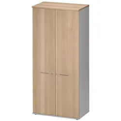 KLEIDERSCHRANK 2 Türen L80 Jazz - Französische Herstellung - 80/48/183 cm