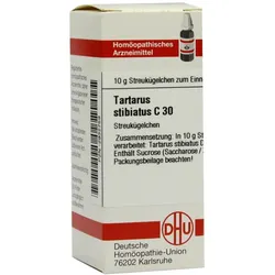 Tartarus Stibiatus C 30 Globuli 10 g