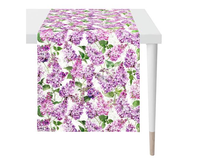 home24 Tafelloper 6820 48 x 140 x 0cm violet/lila