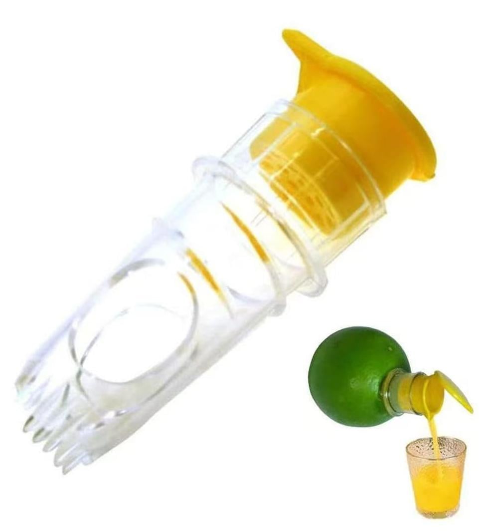 Dripio 2-in-1 citruspers met sapdispenser voor citroenen en sinaasappels