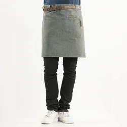 CHAUD DEVANT Kochschürze Forene grau Denim W70 - L50