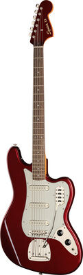 Squier CV Bass VI LRL CAR Candy Apple Red