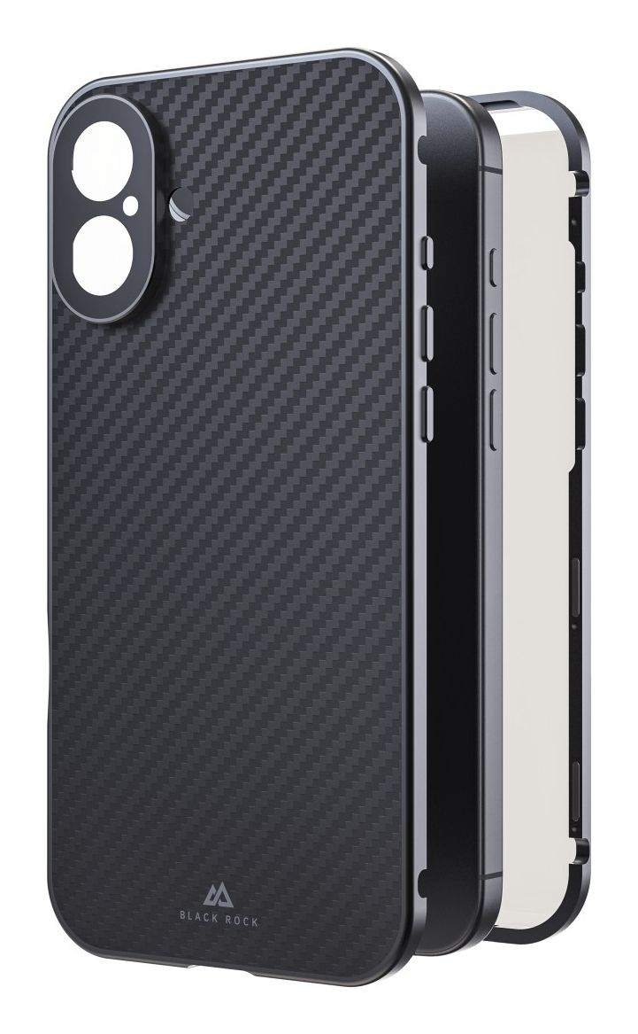 BlackRock Cover für Apple iPhone 16 Plus 360 Grad Glass (Carbon) 00228105